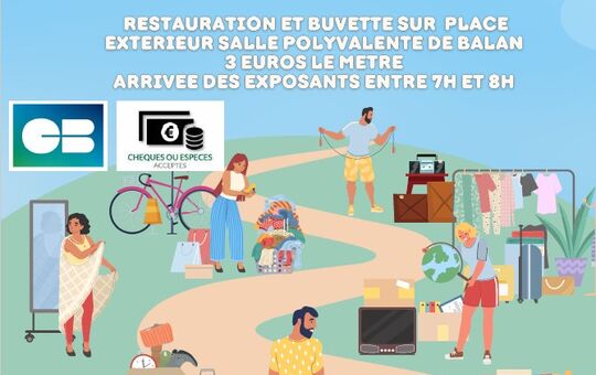 Vide grenier Balan Animations Loisirs