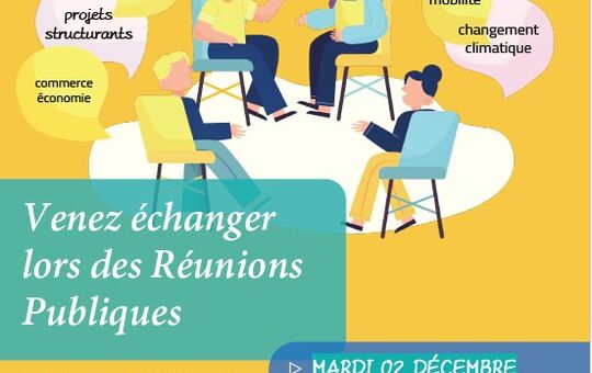 Révision générale du SCoT BUCOPA : information REUNIONS PUBLIQUES