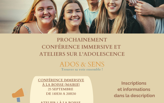 Conférence ADOS & SENS
