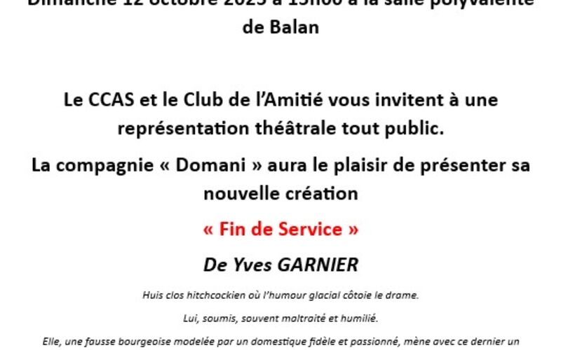 Toutes les actualités de Balan